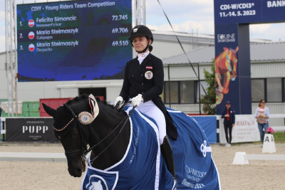 CDI Olomouc – 11. 5. 2023: Competition No. 3 – FEI Young Riders Team