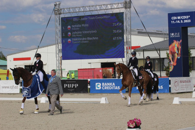 CDI Olomouc – 11. 5. 2023: Competition No. 4 – FEI Juniors Team