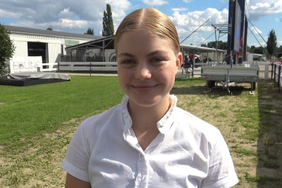 Drezurní mistrovství mladších juniorů vede Sekaninová před Holíkovou